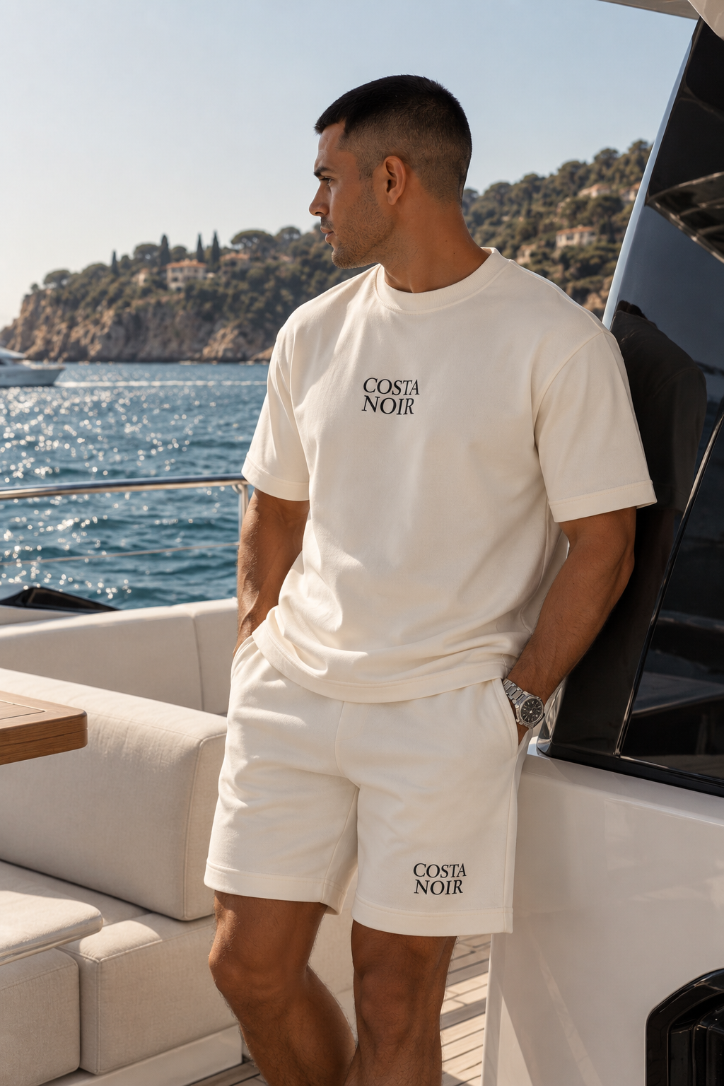 THE BASIC SHORTS - IVORY