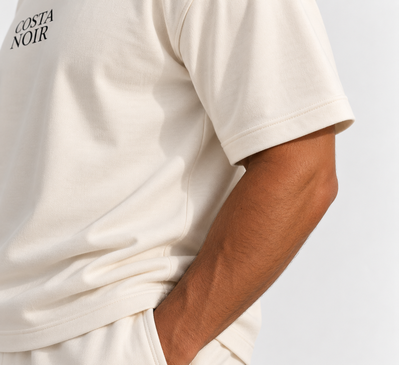 THE BASIC TEE - IVORY