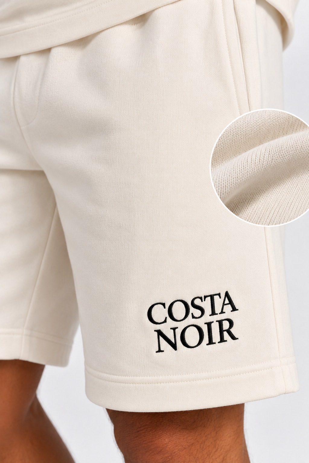 THE BASIC SHORTS - IVORY